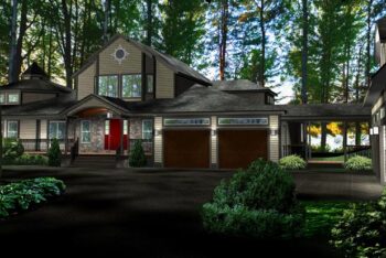 Lake House 3D Home Improvement Concept NH